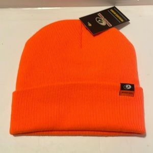 Mossy Oak Beanie Blaze Orange Safety One Size Fits Most New with Tags